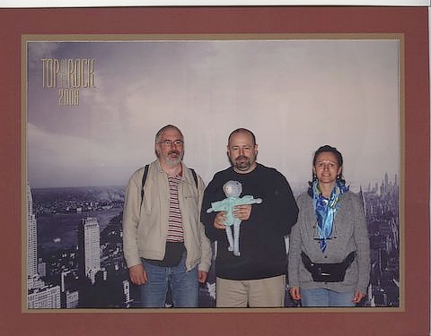 Amedee nyc 2006: photo de famille au Top Of The Rock